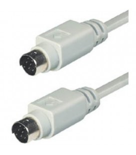 Cable 8 pin hosiden m - 8 pin hosiden m para mac imagewriter ii