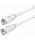 Cable ANT. f blanco 2,5M