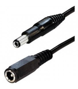 Cable extensor 5,5mmx2,5mm m/h, hasta 500mA/12V, 6m