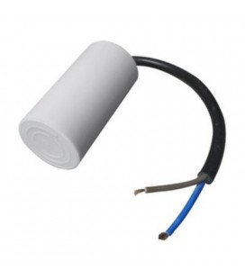 Condensador de arranque para electrodomésticos bipolar 20MF - 450V - con cable