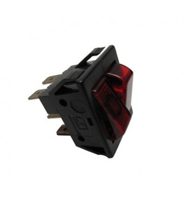 Doble interruptor unipolar 10A 4FAS