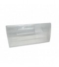 Tapa cajón congelador frigo Beko, 4328730100. Medidas: 42,8x21,3cm