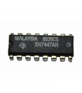 Circuito Integrado SN7447AN, DIP-16, 15V decodificador