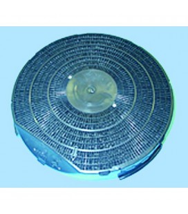 Filtro carbon campana extractora Whirlpool, electrolux, Candy, Ariston, tipo 34, diametro 258mm, 290grs