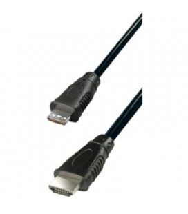 Cable HDMI alta velocidad, 5M, macho 19PIN-MACHO 19PIN MINI HDMI
