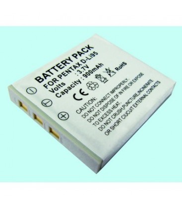 Bateria para pentax DLI-95 3.7V 900MAH LI-ION
