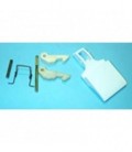Kit maneta escotilla Ariston, Indesit, 041722, Serie af