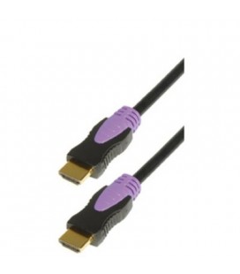 Cable alta velocidad HDMI - cable con ethernet, hdmi macho 19PIN - HDMI macho 19PIN, 1,5M
