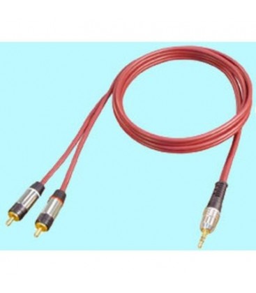 2xrca m - jack m 3,5ST HI-QTY