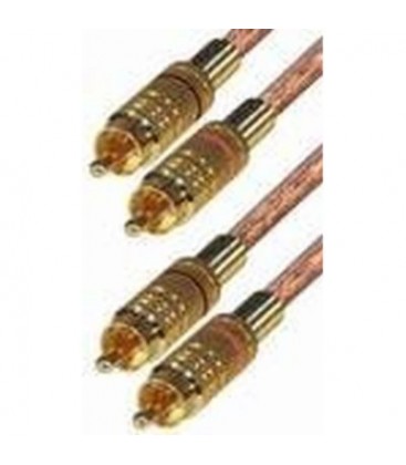 2rca m - 2RCA m 10m dorado 5mm