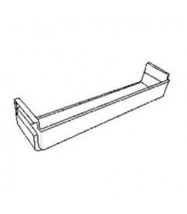 Balcon botellero blanco 425x148x80 mm
