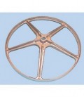 Polea lavadora sangiorgio 32720792, para lavadora electronica, 800rpm