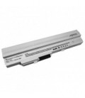Bateria ordenador portatil 10.8(11.1)V/4400mAh,6C/49Wh, blanca, MSI, MEDION, BTY-S11/12(W),U100
