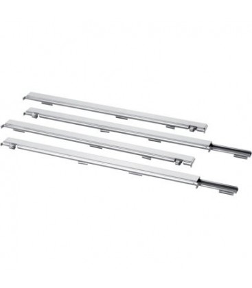 Guías extensibles para horno, 2 niveles, extensióntotal