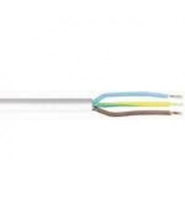 Cable 2x28x0,15mm hasta 6A blanco