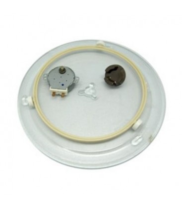 Kit plato microondas 26cm 2/3 rpm