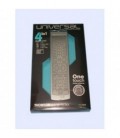Telemando universal 4 en 1, metal tv/dvd/vcr/sat