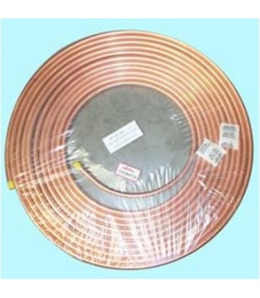 Bobina de cobre 1/2 , 15,24m