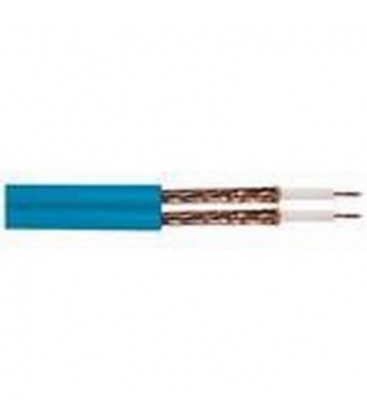 Cable bf 2x26/0,16CU azul 100m