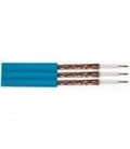 Cable plano 3H azul 100m