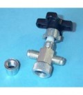 Llave para valvula de carga frigorifico, 1/4