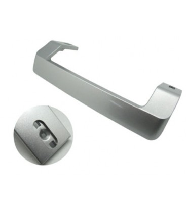 Tirador color Inox frigorífico Beko 26x11cm anclaje 23cm , 490060500