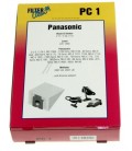 PC1 Bolsas de aspiradora (x4 + 3 filtros)