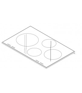 CRISTAL VITROCERAMICA 74X4602