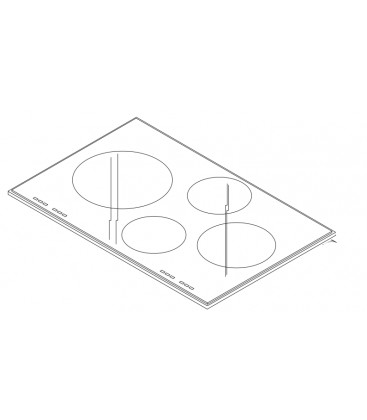 CRISTAL VITROCERAMICA 74X4602