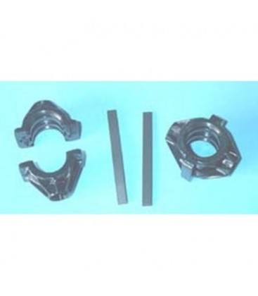 Kit 2 soportes completos amortiguador lavadora Candy 801941756