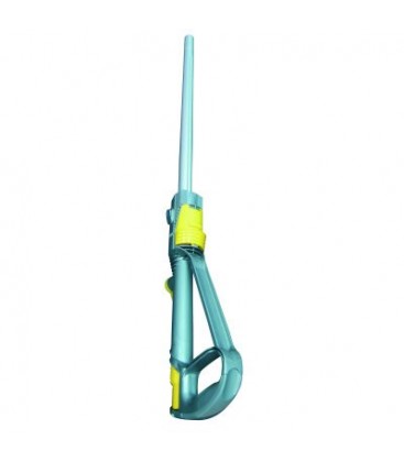 Tubo rigido con asa aspirador dyson DC15 (todos los modelos), material: aluminio y plastico abs