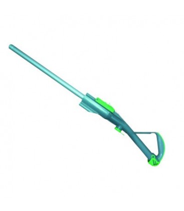 Tubo rigido con asa aspirador dyson DC04, color plata y verde lima, material: aluminio y plastico abs