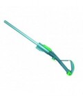 Tubo rigido con asa aspirador dyson DC04, color plata y verde lima, material: aluminio y plastico abs