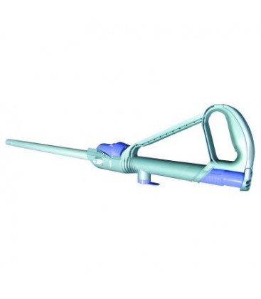 Tubo rigido con asa aspirador dyson DC15 animal, material: aluminio y plastico abs