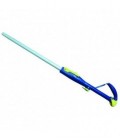 Tubo rigido con asa aspirador dyson DC03 clear, color: plata y amarillo, material: aluminio y plastico abs