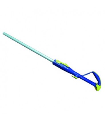 Tubo rigido con asa aspirador dyson DC03 zorb, color: plata, morado y amarillo, material: aluminio y plastico abs