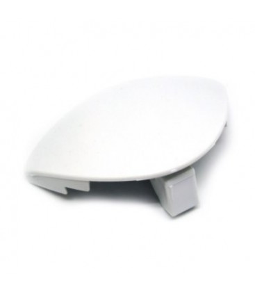 Maneta puerta escotilla Ariston, Indesit color blanco, 076583, W646, W857, WA6, WA8, WD125, WE6, WE105, WE106, WE125, WE145
