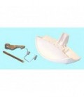 Kit maneta escotilla Ariston, Indesit 081746