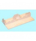 Frontal maneta blanco ardo 128x58mm, 322010700