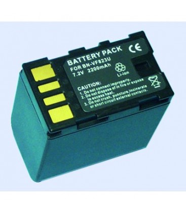Bateria JVC BN-VF823/U 7.2V 2200MAH LI-ION medidas 52X30X47