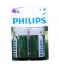 Pila salina Philips formato R20, 2 unidades