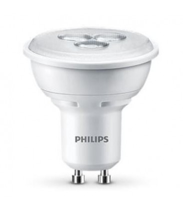 Bombilla foco led Philips 4W GU10 luz blanca
