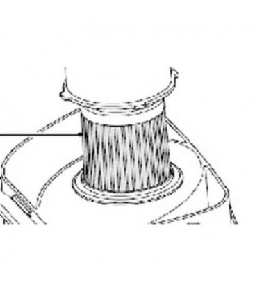 Filtro aire cilíndrico aspirador Philips FC8261