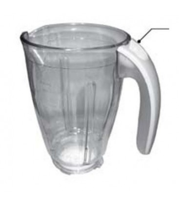 Jarra plástico para batidora Philips HR2061, HR2064, HR2066