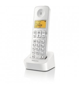 Teléfono inalámbrico Philips D2101W/23 manos libres
