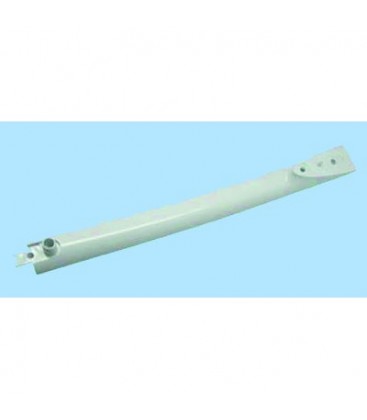 Tirador superior frigo Samsung DA64-00097B, color blanco, 38CM, anclaje entre los agujeros: 34CM