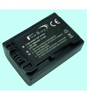 Batería para cámara Sony NPFV50 7,2v 650mah