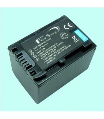 Batería para cámara Sony NPFV30, NPFV70 7.2V 1620MAH