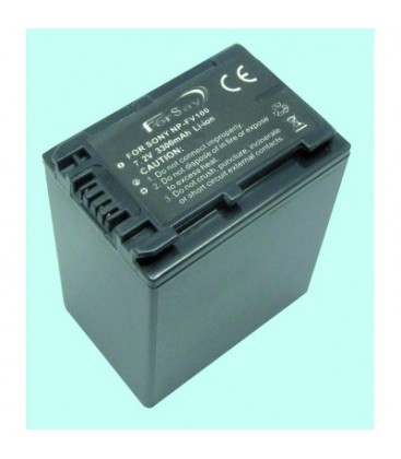 Bateria para Sony NP-FV100H 7.2V 3300MAH LI-ION