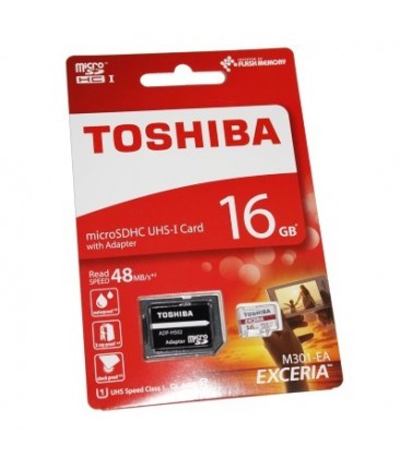 Tarjeta Memoria - Toshiba 16gb Incluye Adaptador S